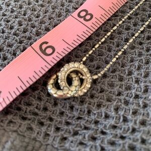 Brighton interlocking circle necklace.